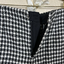 Load image into Gallery viewer, ZARA black shorts women knit checker pattern shorts size M