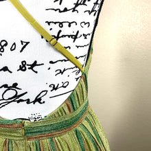 Load image into Gallery viewer, LUXXEL green dress women Lime green Glitter omber mini tutu dress size M