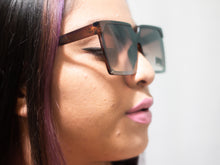 Load image into Gallery viewer, G SHADES, Brown Oversized sunglasses