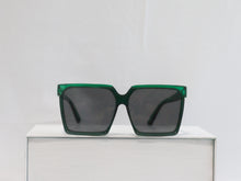 Load image into Gallery viewer, G SHADES , Green Oversized sunglasses