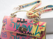 Load image into Gallery viewer, CALLE ART- Date Night Bag, Pink small crossbody satchel bag