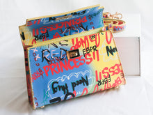 Load image into Gallery viewer, CALLE ART- Date Night Bag, Blue small crossbody satchel bag