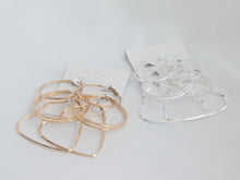 Load image into Gallery viewer, Tres Styles Earring Set, Silver