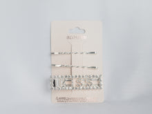 Load image into Gallery viewer, Hair accessories KISS hair clips Silver