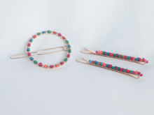 Load image into Gallery viewer, Hair Clips Beaded Hair Clip MultiColor 3pcs