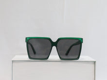 Load image into Gallery viewer, G SHADES , Green Oversized sunglasses