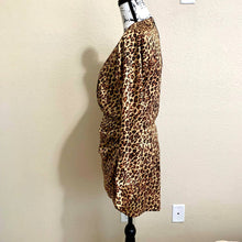 Load image into Gallery viewer, ZARA women dress Leopard print long sleeve wrap bodycon  dress
